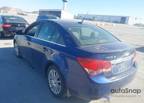 2012 Chevrolet Cruze Eco из США, поврежденный, VIN 1G1PJ5SC1C7207601